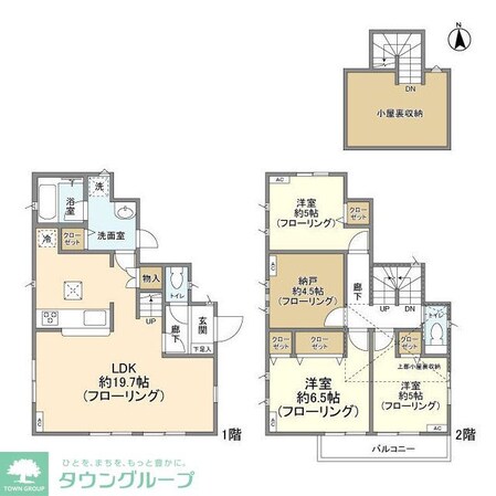 Kolet府中是政の物件間取画像